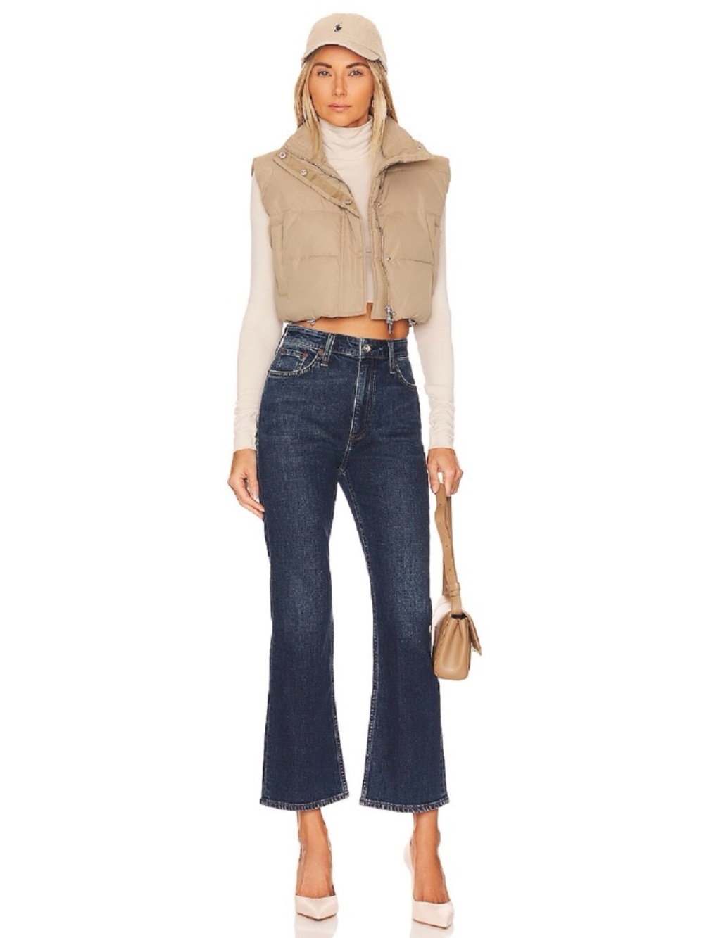 Rag & Bone Casey High-Rise Ankle Flare Jeans, size 26